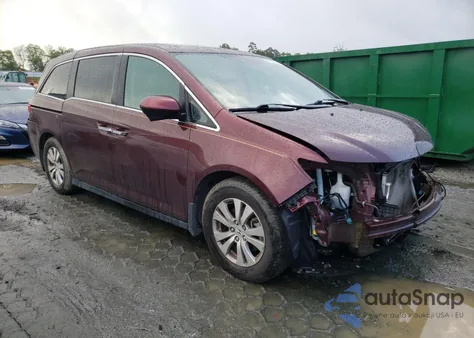 2016 Honda Odyssey Exl from USA, damaged, VIN 5FNRL5H69GB115700